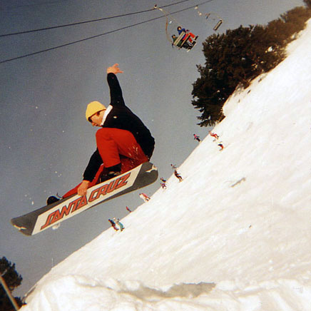 snowboard - alley oop frontside indy - chamrousse (FR) - photo : freddy R