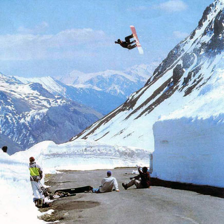 road gap - switch underflip 540 indy - col du lautaret (FR) - photo : eric bergeri