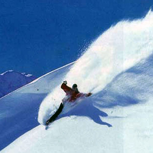 freeride - turn - valmorel (FR) - photo : eric bergeri